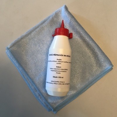 Cistící prípravek na koule - 250 ml + Uterka z mikrovláken.